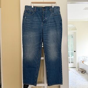 J.CREW Factory Premium high-rise straight jeans